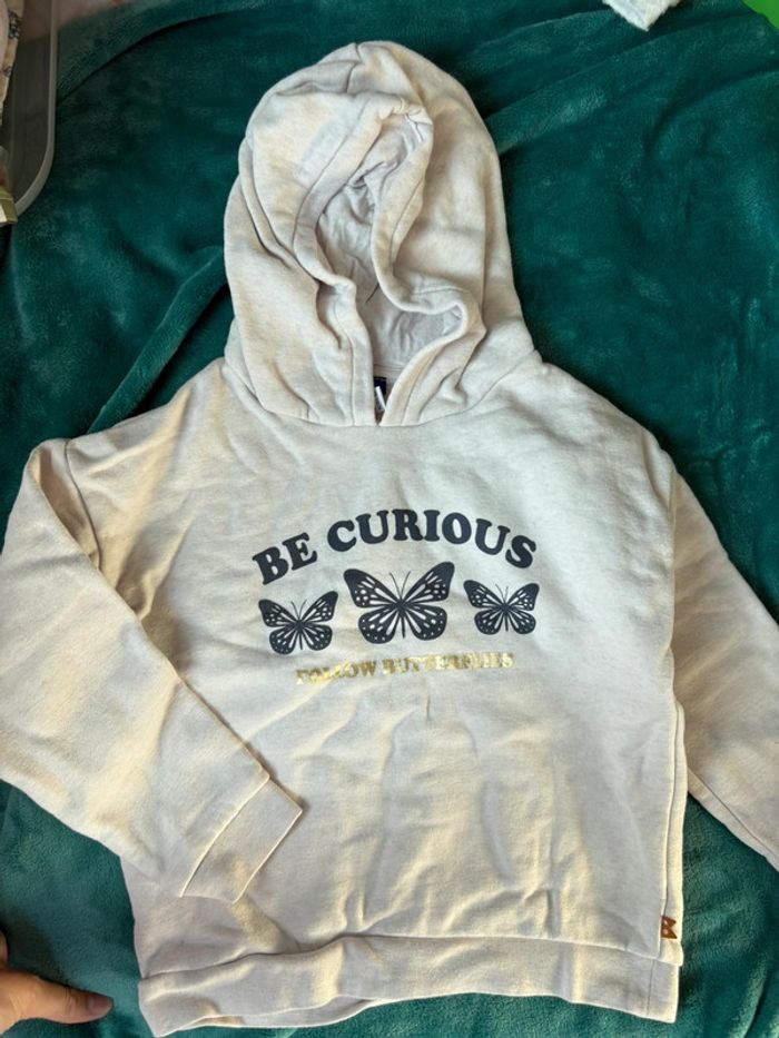 Sweat papillon 6 ans