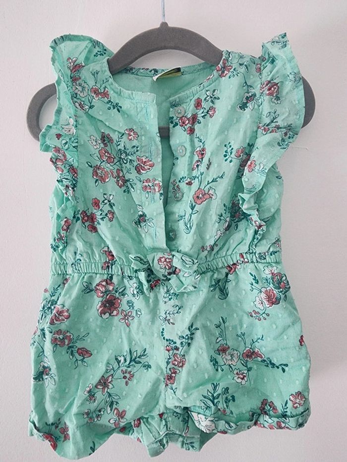 Combi short fleuri - photo numéro 6