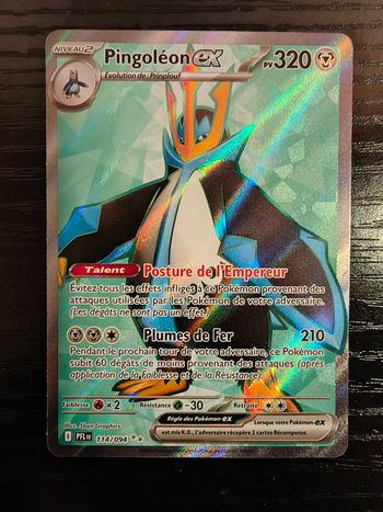 Carte Pokémon Pingoléon ex 114/094