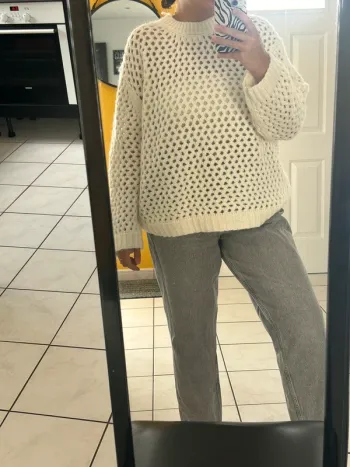 col rond; doux et leger