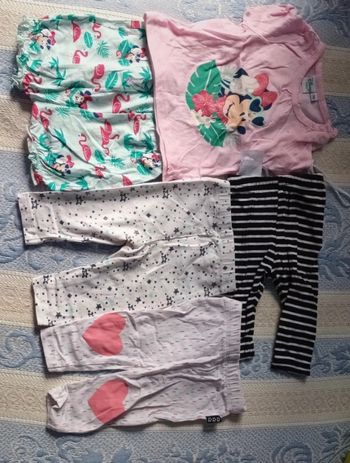 Un ensemble mimis et 3 legging