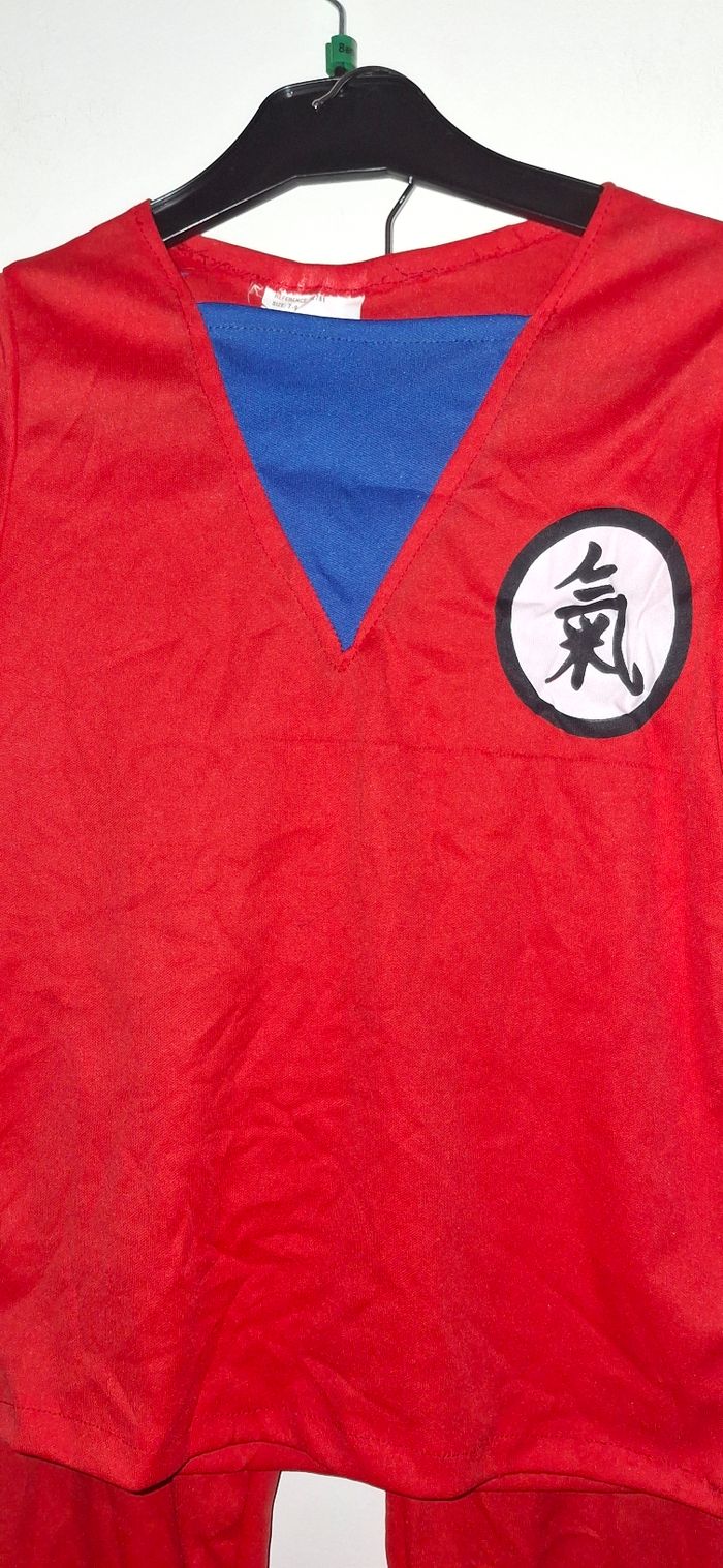 Déguisement Ninja Guerrier Rouge & Bleu 7 ans - photo numéro 6