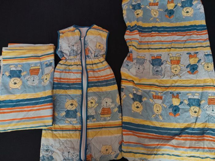 Lot drap housse turbulette drap