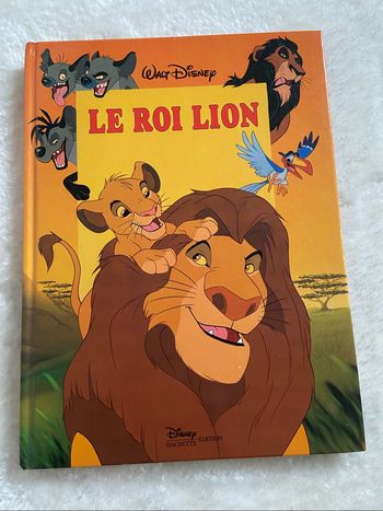 Livre Disney - Le roi lion - 1994