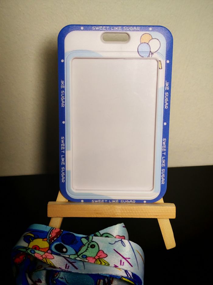 Porte carte Stitch. - photo numéro 2