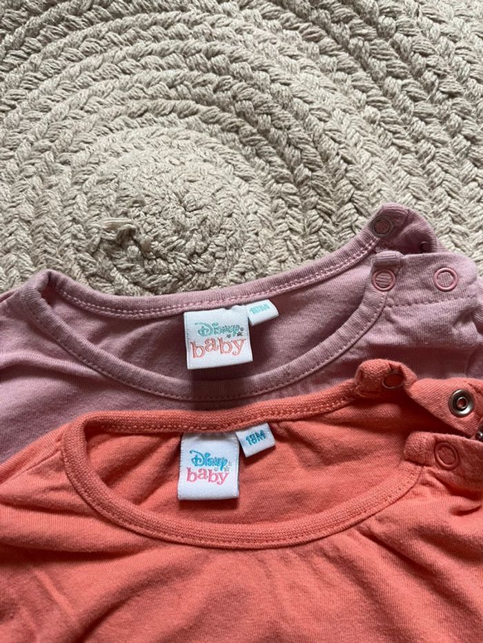 Lot de 2 t shirts manches longues Minnie - photo numéro 4