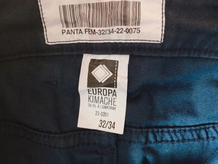 Pantalon bleu marine femme taille 32.34 - photo numéro 5