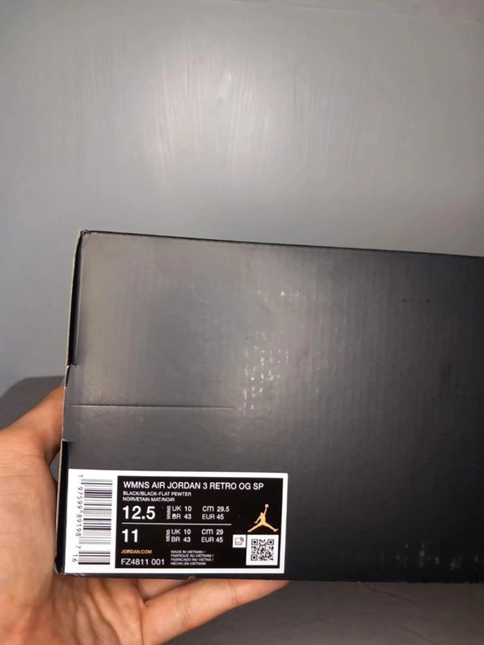 Jordan 3 X A Ma Manière Black - photo numéro 7