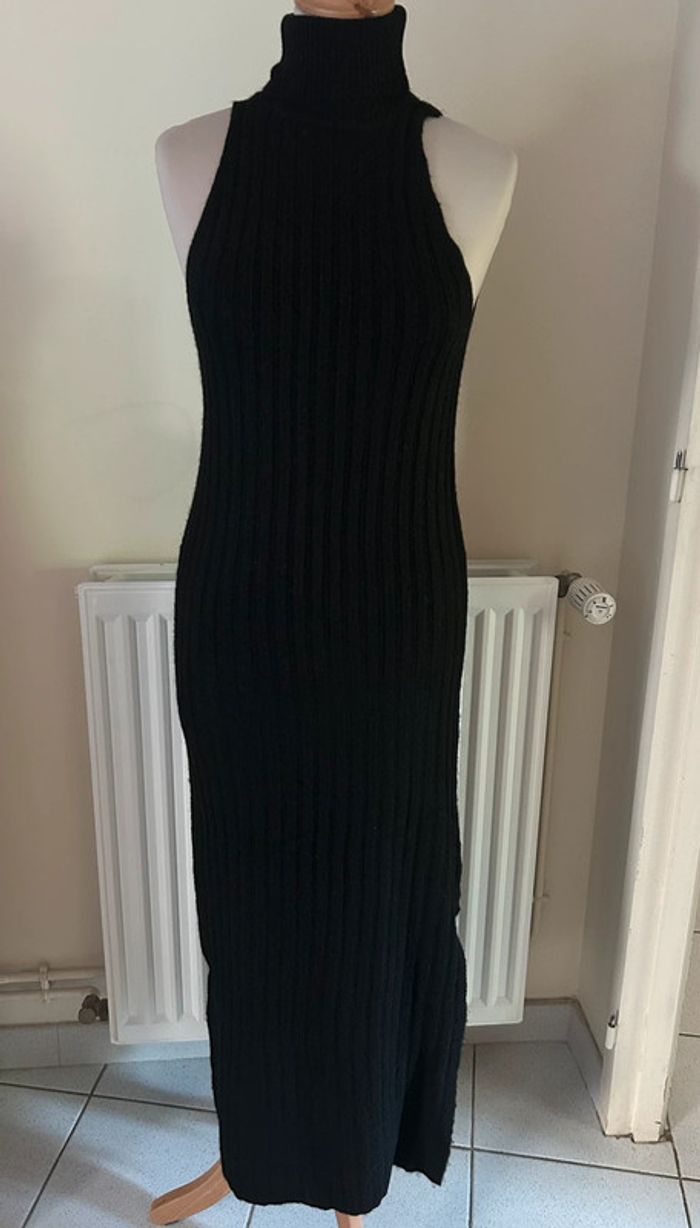 Robe pull, noire, Asos