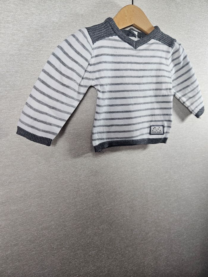 Pull en maille kiabi 3 mois - photo numéro 5