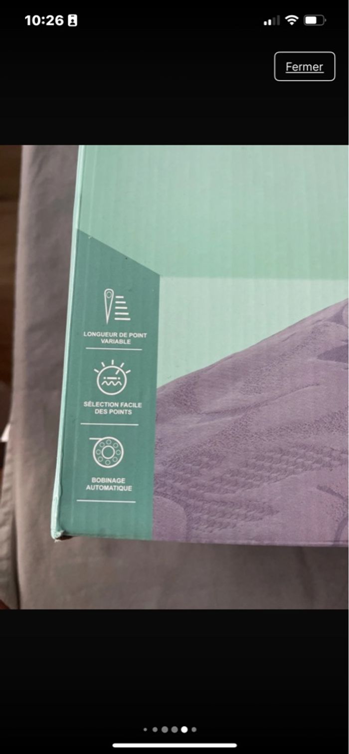 Machine à coudre 12 points - photo numéro 6