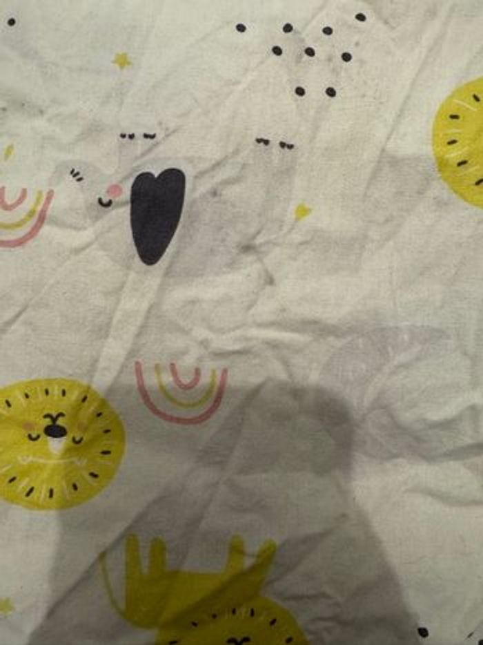 Lot 2 draps housse 80x160 cm - photo numéro 3