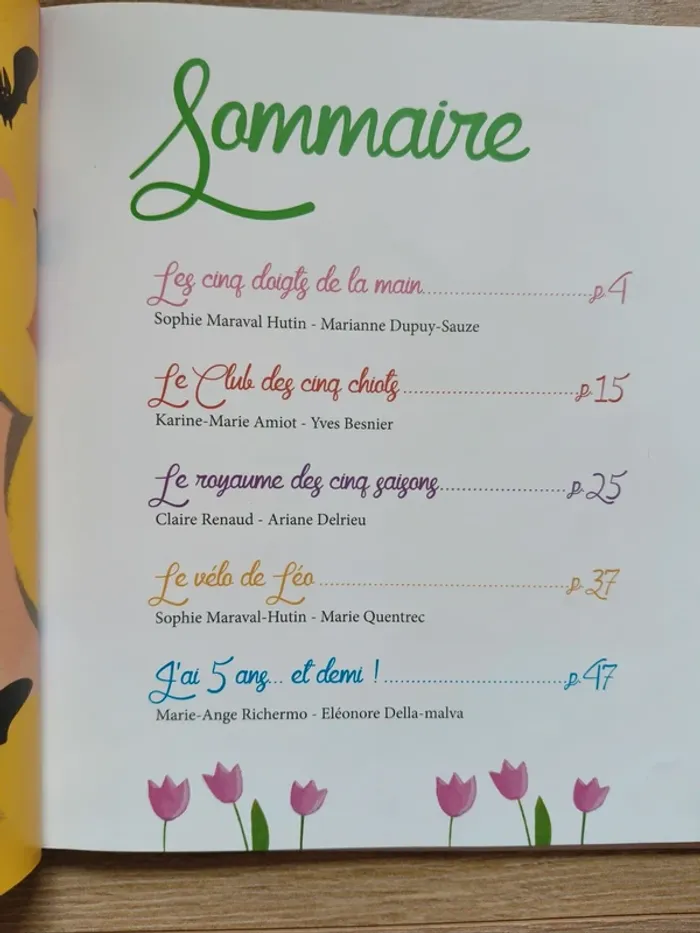 Livre Histoire pour mes 5 ans des éditions Fleurus - photo numéro 3