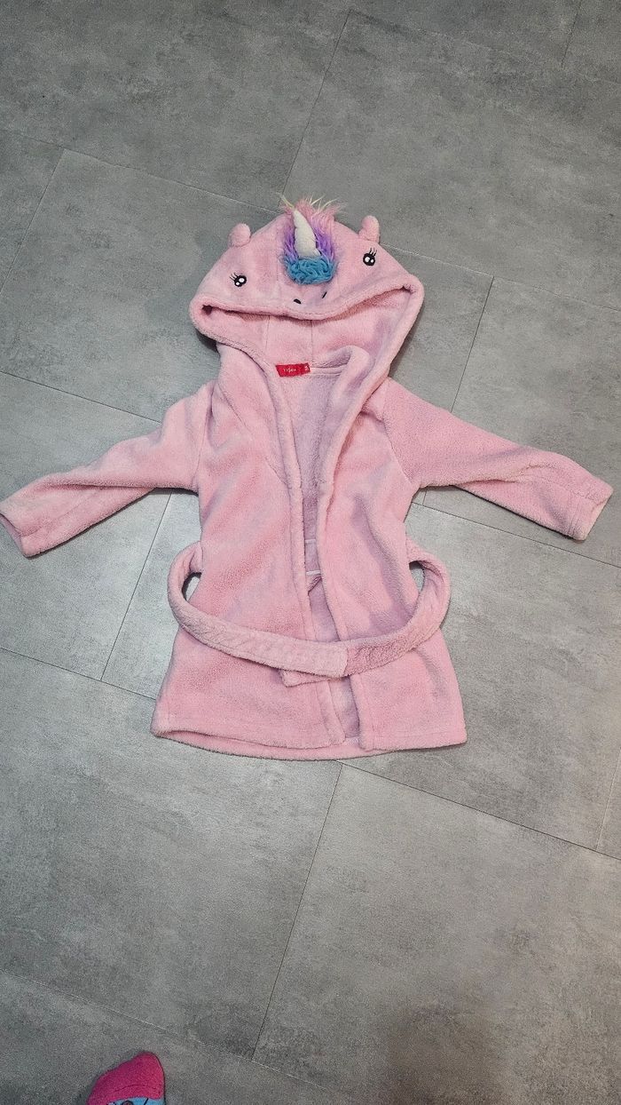 Peignoir fille licoene