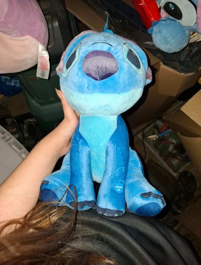 Peluche Stitch qui parle