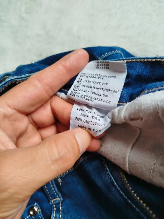 Short en jean femme Miss Fashion taille S - photo numéro 4