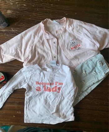 Ensemble 3 pièces aristochats