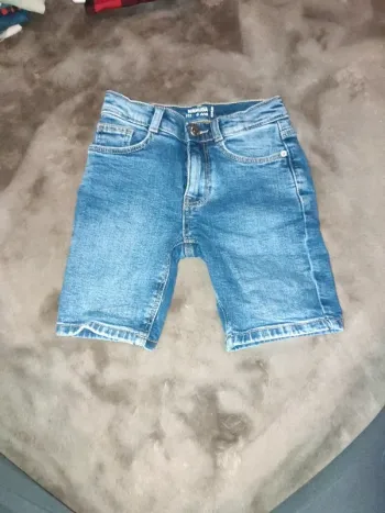 Short en jeans garçon