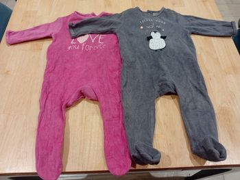 Pyjamas Hiver Kiabi Fille 9 Mois 