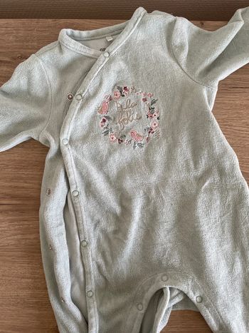 Pyjama vert d eau