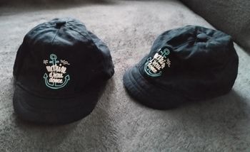 Lot de 2 casquettes garçon
