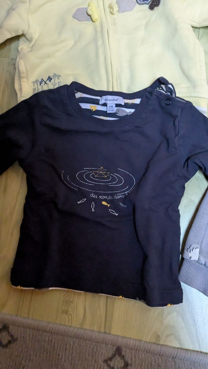 Lot vêtements bébé garçon 3 mois - photo numéro 5