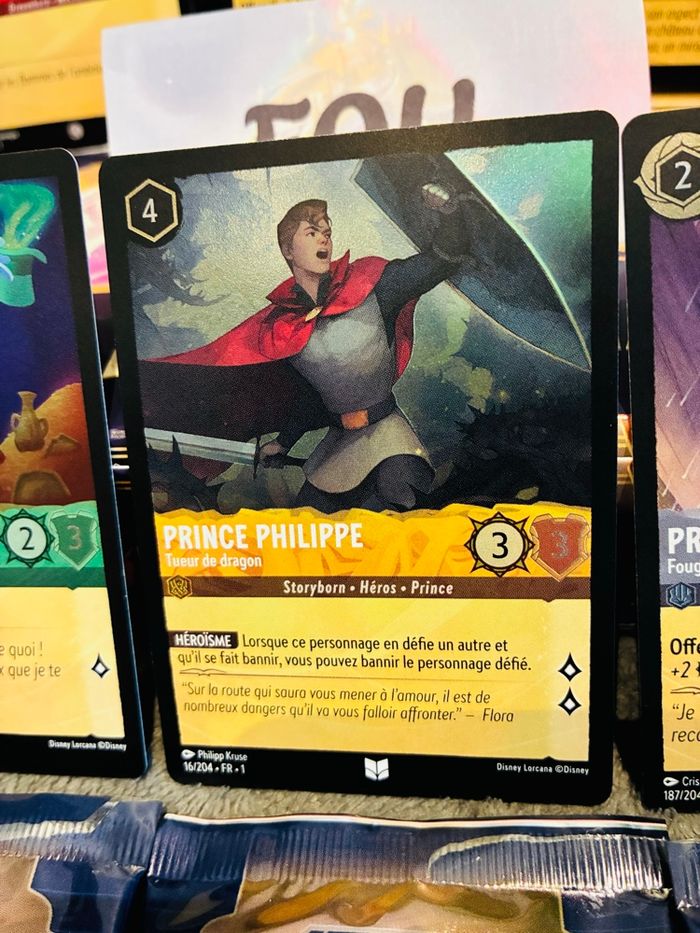Lot cartes foil lorcana Disney chapitre 1 - photo numéro 4