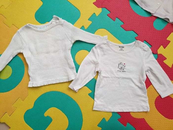 Lot vêtements hiver bébé fille - 17 pièces - 1 et 3 mois - photo numéro 2