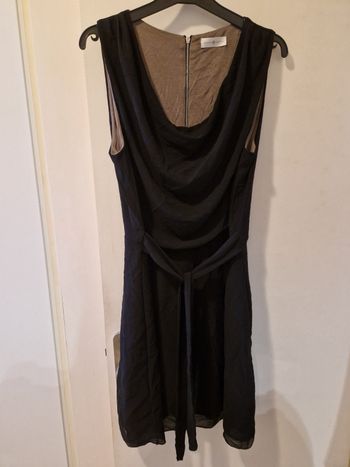 Robe noir cache cache taille 38