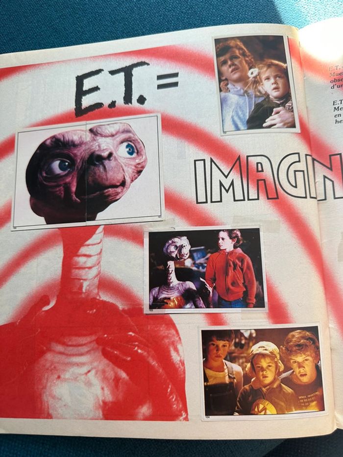 Album livre Panini Complet autocollants stickers vignettes ET l’extraterrestre - photo numéro 12