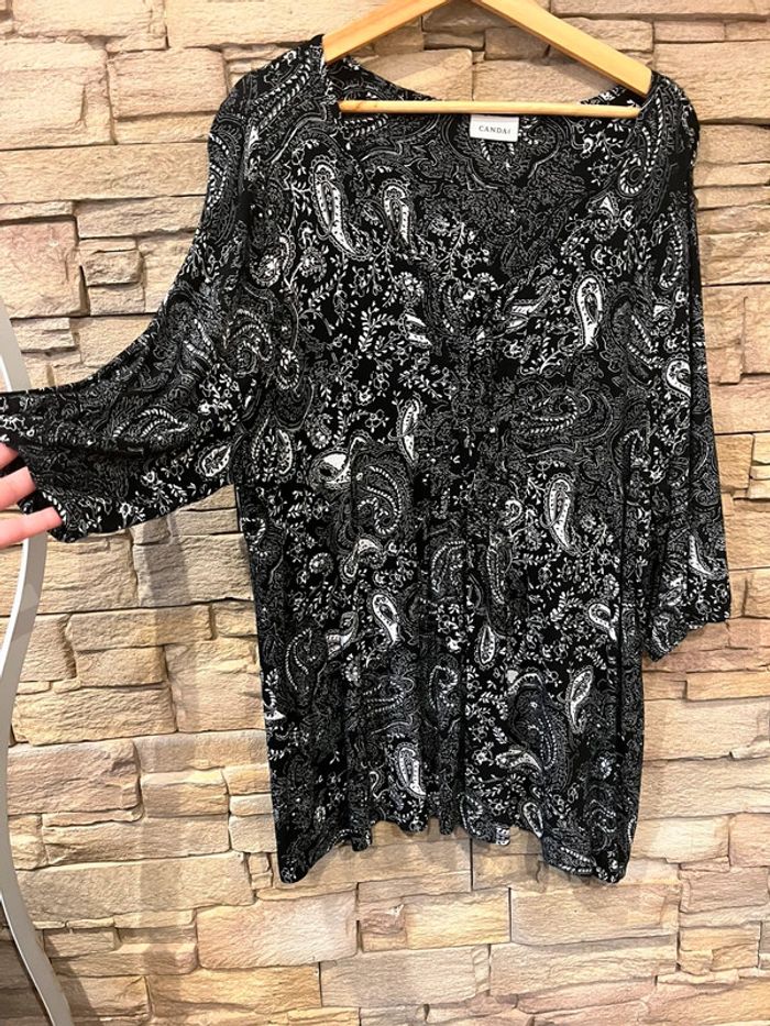 Haut ample manches 3-4 C&A - Canda taille 54-56 - photo numéro 2