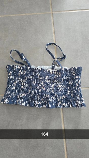 Haut maillot de bain fillette