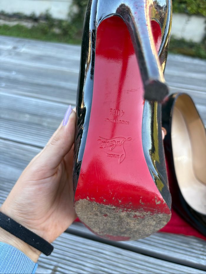Escarpins Louboutin Simple pump 40 1/2 - photo numéro 9