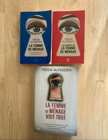 La femme de ménage de Freida McFadden - 3 tomes