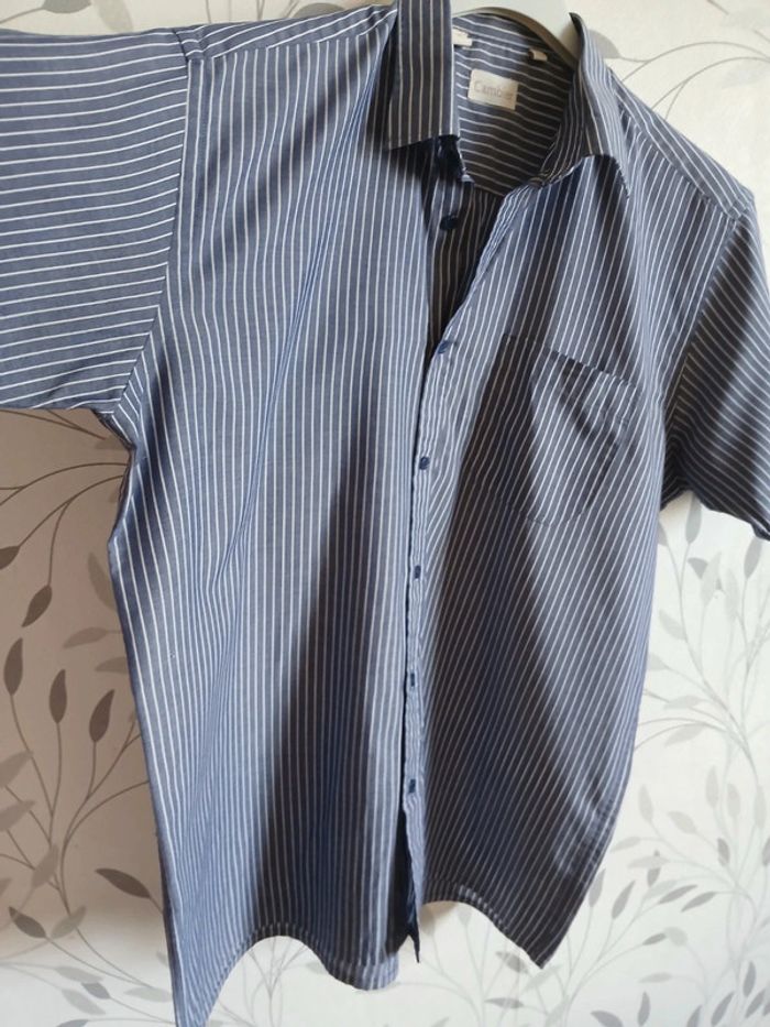 🍍 Chemise lignée Cambier taille XL - photo numéro 3
