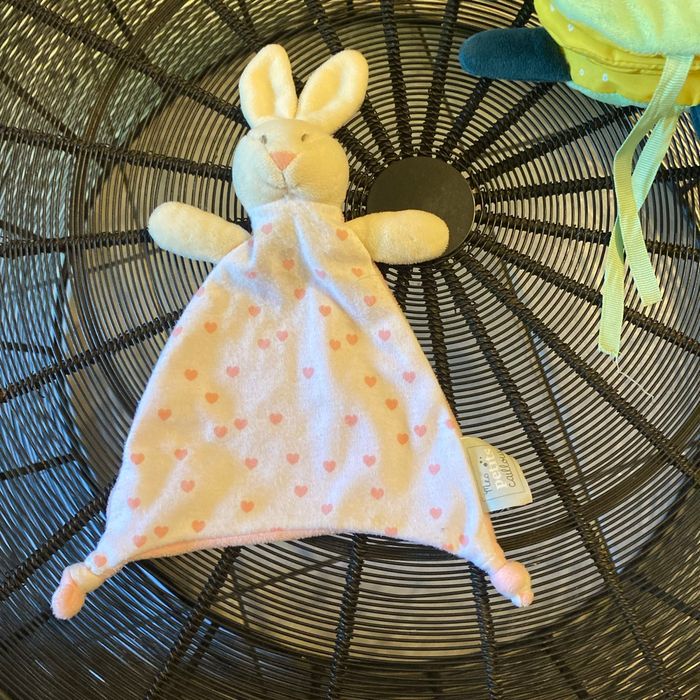 Doudou de secours plat lapin