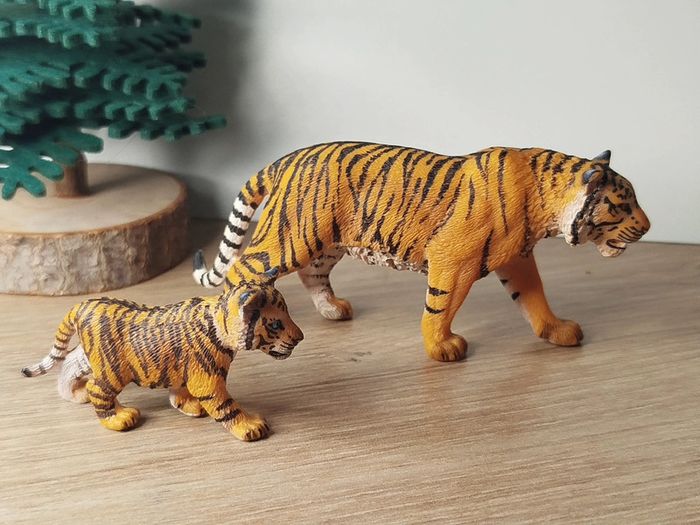 Schleich Tigre Tigron du Bengale Figurine Animal de la savane - photo numéro 2