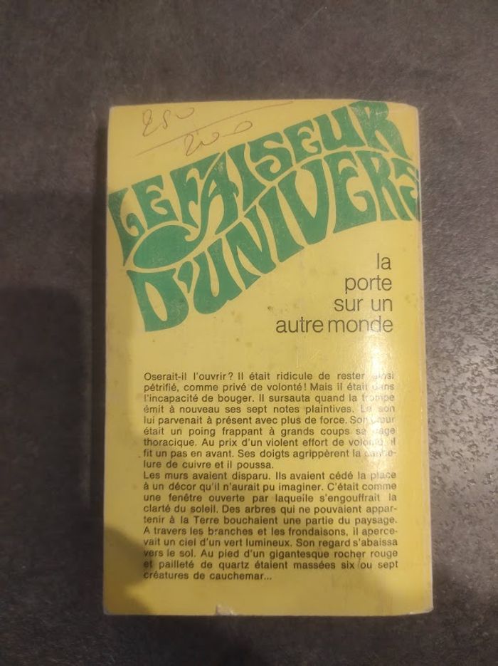 Le faiseur d'univers Philip José Farmer Opta Galaxie 1969 - photo numéro 3