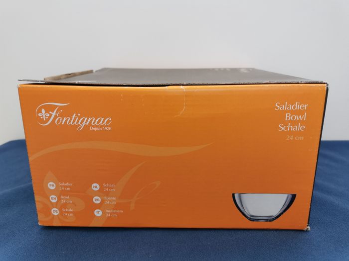 Saladier en verre - neuf - Fontignac - photo numéro 2