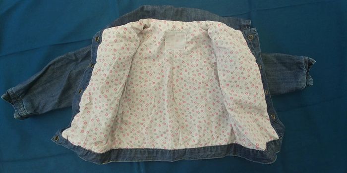 Veste en jean 12 mois - photo numéro 2