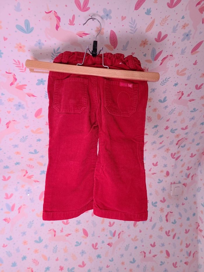 Pantalon en velours cœur - photo numéro 2