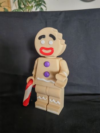 Figurine 22cm pain d epice lego