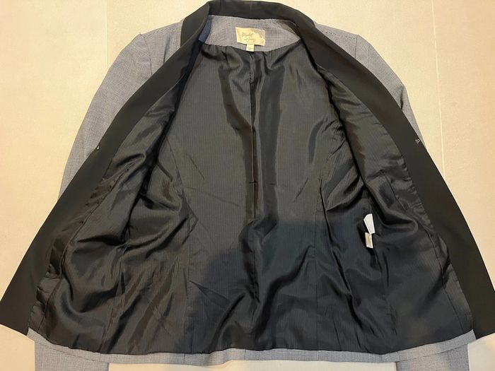 Veste smoking pied de poule - photo numéro 5