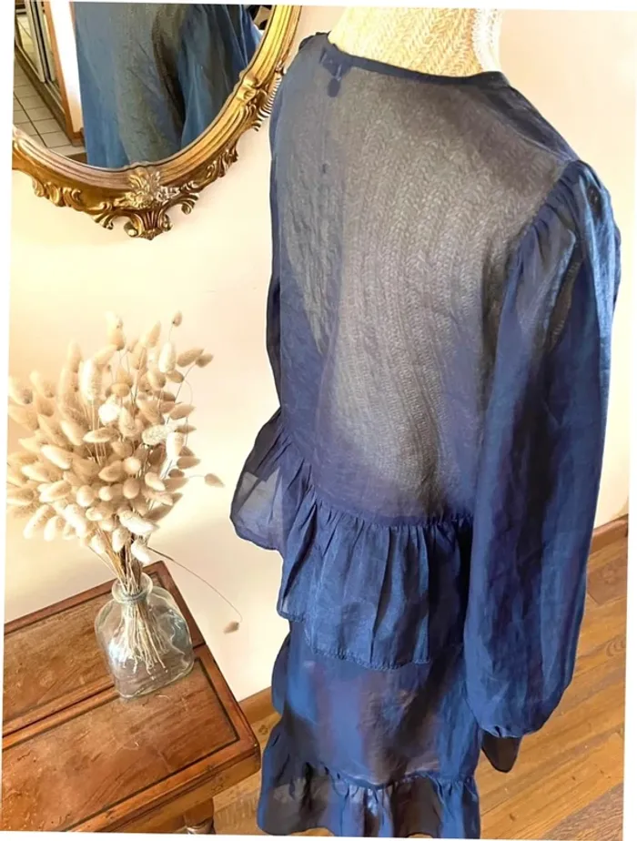 Robe noir transparente à Manches Longues - Monki - neuf - photo numéro 12