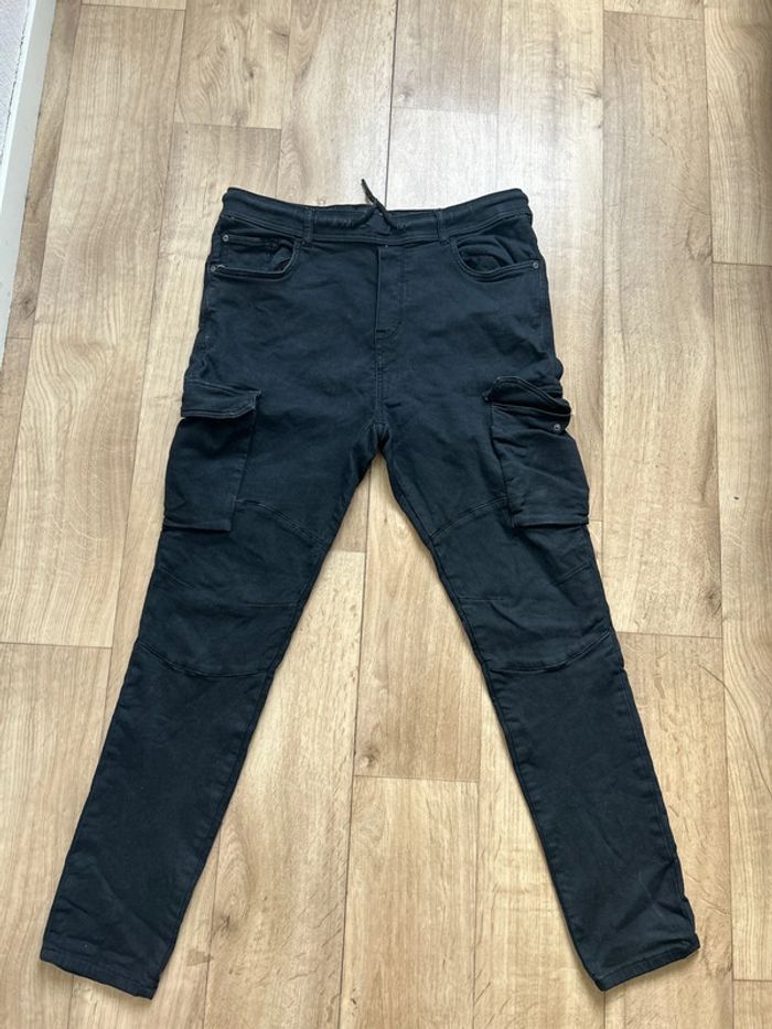 Jean Jogg cargo noir 2XL