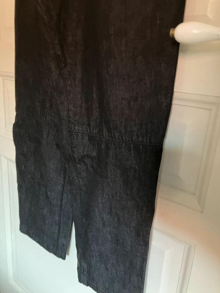 Superbe Combinaison d’été jean G star femme manche courte denim noir 36 - photo numéro 15