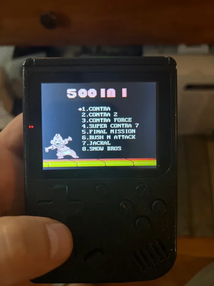 Console de jeux 500 en 1 rétrogames