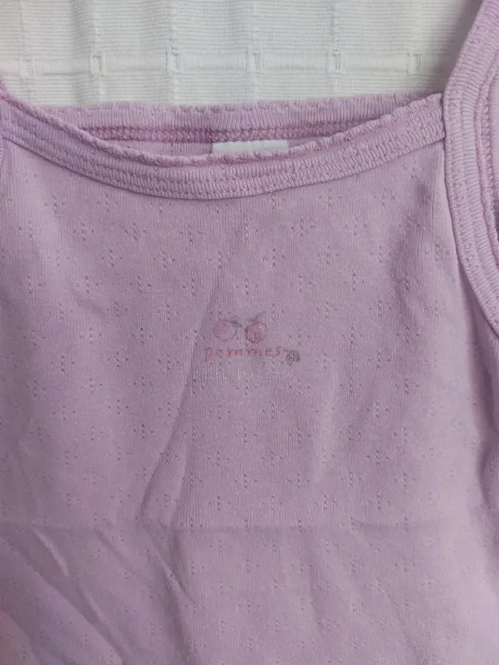 Maillot de corps bretelles 2 ans Petit Bateau - photo numéro 2