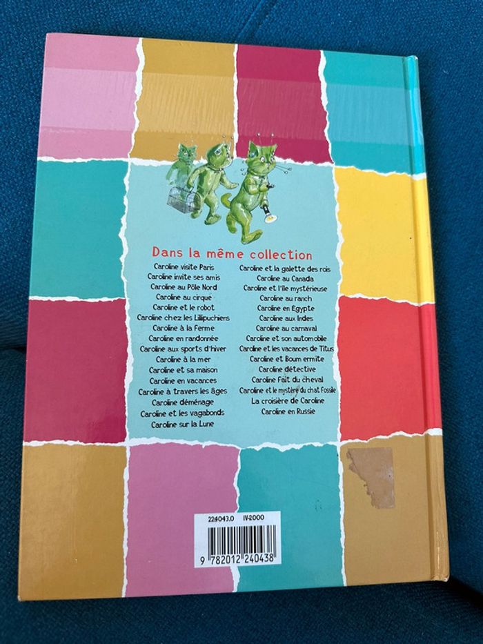 Livre Caroline et les extraterrestres Pierre Probst Hachette Jeunesse album multicolore couleurs - photo numéro 2