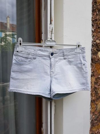 Short en jean court femme - T. 38